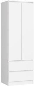 Skriňa STAR S 60 cm 2D 2SZ biela