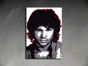 Ručne maľovaný POP Jim Morrison