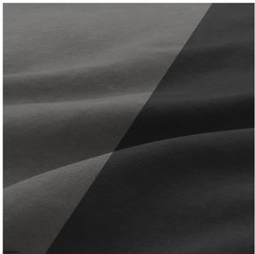 Dvojmiestna pohovka LUNA rozkladacia, popolová / čierna