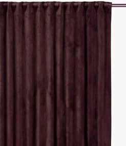 Zamatové zatemňovacie závesy's multifunkčnou páskou Estelle, 2 ks, Š 135 cm