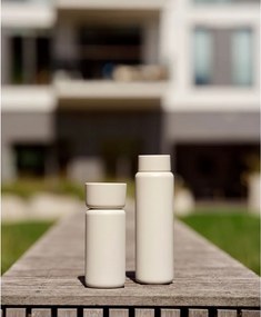 Béžový termo hrnček z nehrdzavejúcej ocele 400 ml Singles – Zone