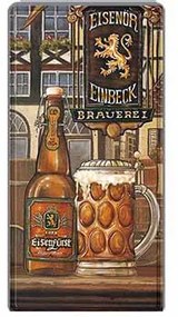 Ceduľa značka Beer Eisenor Einbeck Brauerei