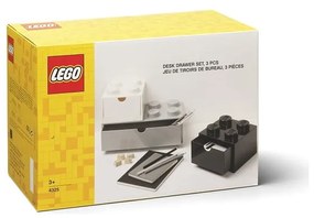 Plastové detské úložné boxy v súprave 3 ks Multi-Pack - LEGO®