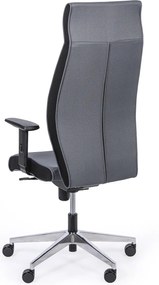 Dispečerské záťažové kreslo MEGA PLUS, tmavo sivá