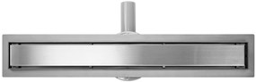 Rea Pure Neo Pro, 90cm lineárny odtokový žľab 2v1 s 360stupňovým sifónom, nerez, REA-G0903