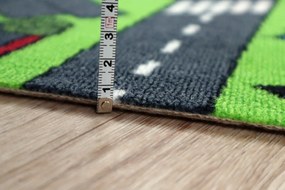 Vopi, AKCIA: 100x120 cm Koberec metráž City life - neúčtujeme odrezky z role, šíře, viacfarebná, filc, detská izba