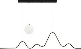 Toolight Toolight, LED závesné osvetlenie 120cm, 36W, 3000K, LHJ033-CP, čierna matná, OSW-60020