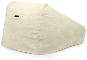 Krémový sedací vak z textílie buklé Sofa Snug – SLOWDOWN