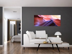 Obraz - farebný piesok (120x50 cm)
