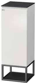 Kúpeľňová nízka skrinka Intedoor Landau Metal 35 cm biela