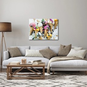 Obraz so zmrzlinami (70x50 cm)
