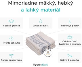 1x osuška BAMBOO fialová + 2x uterák BAMBOO fialový