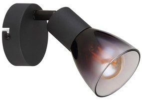 Globo 54312-1 - Nástenné bodové svietidlo SATELLA 1xE14/25W/230V čierna 54312-1