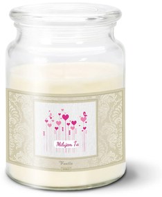 Sablio Sviečka Milujem ťa - 500 g