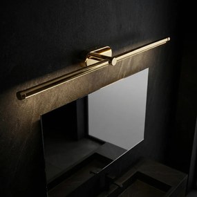 Toolight Toolight, LED nástenné svietidlo 80cm, 13W, 4000K, 1000lm, APP1891-1W, zlatá lesklá, OSW-66046