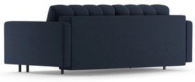 Tmavomodrá rozkladacia/s úložným priestorom pohovka 222 cm Bali – Cosmopolitan Design