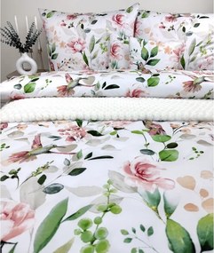 Bavlnené obliečky Bali 140x200 / 70x90 cm – 100% hustotkaná bavlna deluxe, slovenský výrobok, zips