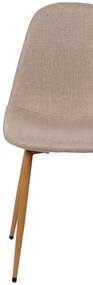Noela Látková jedálenská stolička MARIE béžová