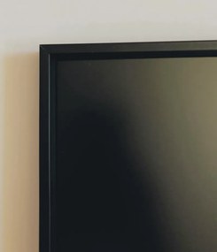 Toptabule.sk 023CC Čierna tabuľa na magnetky PREMIUM v hliníkovom čiernom ráme 150x100cm /
