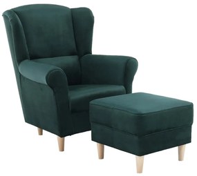 Kreslo s taburetom ASTRID Tempo Kondela