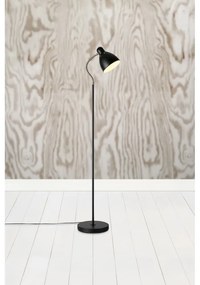 Čierna stojacia lampa Markslöjd Nitta, výška 1,45 m