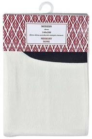 Bavlnený obrus MODERN čierny 140x280