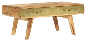 Konferenčný stolík 90x50x40 cm masívne mangovníkové drevo 246344