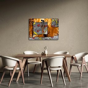 Obraz starovekej maľby (70x50 cm)