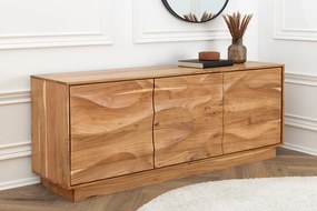 Dizajnová komoda Sand akáciové drevo 160cm