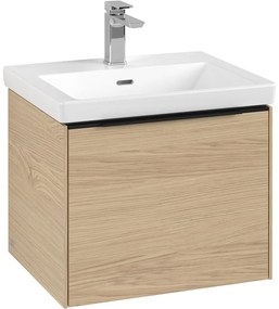 VILLEROY &amp; BOCH Subway 3.0 závesná skrinka pod umývadlo, 1 zásuvka, 523 x 447,5 x 429 mm, Nordic Oak, C57901VJ