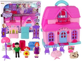 Lean Toys Domček pre bábiky s doplnkami
