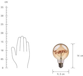 BRIGHT LIGHT LED Lampa "Home" 9,5 cm
