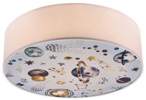 Detské stropné svietidlo KIDDY 2xE27/40W/230V biela/modrá