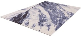 Modrý vlnený koberec 133x180 cm Albo – Agnella