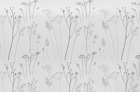 Obrus Lúčne kvety 80x80 cm, krémový