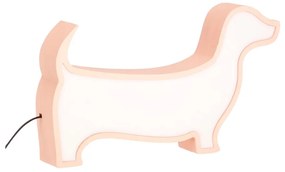 Ružová detská lampička Dog - Candellux Lighting