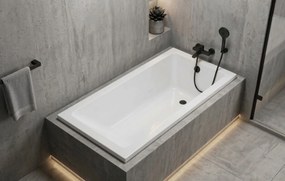 Erga Pureline-S, vaňa 1700x700x400 mm bez nožičiek, biela lesklá, ERG-V07-PURELINE-S-170x070-WH