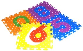 LEAN TOYS Puzzle abeceda - farebné