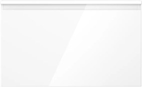 Mexen Orio, kúpeľňová skrinka 80 cm s hornou časťou, 1 zásuvka, biela lesklá, 91A10-08047-1-BFC00