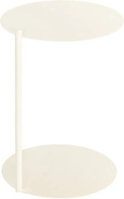 Oceľový okrúhly odkladací stolík 41x40 cm Ande – noo.ma