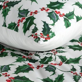 VIANOČNÉ OBLIEČKY Z MIKROVLÁKNA TORI 160X200 CM, 2 KS 70X80 CM VZOROVANÉ