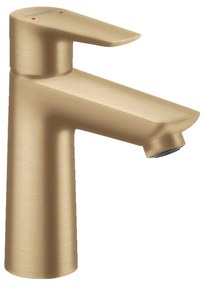 Hansgrohe Talis E - Páková umývadlová batéria 110 s odtokovou súpravou s tiahlom, kartáčovaný bronz 71710140