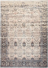 XXXLutz PLOCHO TKANÝ KOBEREC, 170/240 cm modrá, béžová Kayoom - Online Only bytové doplnky - 005937082967