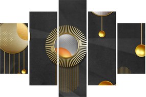 Obraz - Abstrakcia (150x105 cm)