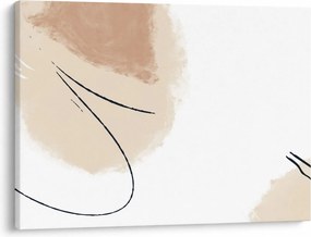 Obraz - Biela abstrakcia (70x50 cm)