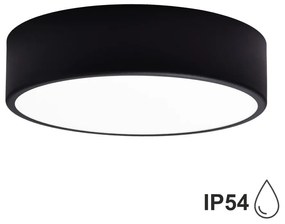 Brilagi Brilagi - Kúpeľňové stropné svietidlo CLARE 2xE27/24W/230V pr. 30 cm čierna IP54 BG0578