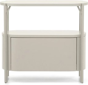 Biela skrinka pod umývadlo 90x81 cm Arely – Kave Home