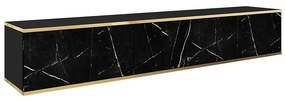Skriňa RTV Oro 175 čierna mramor