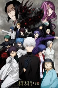 Plagát, Obraz - Tokyo Ghoul: RE - Key Art 3, (61 x 91.5 cm)