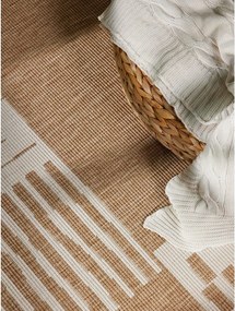 Krémovobiely/v prírodnej farbe vnútorný a vonkajší koberec 160x230 cm Haringey Acacia – Ted Baker